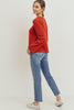 Cozy Red Sweater