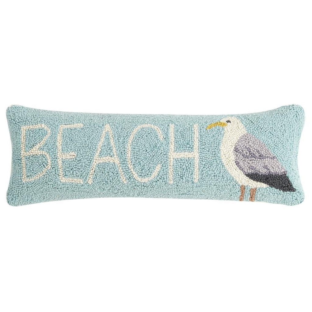 Beach & Seagull Pillow