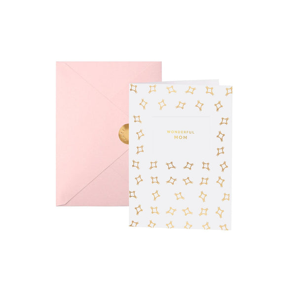 Wonderful Mom Card