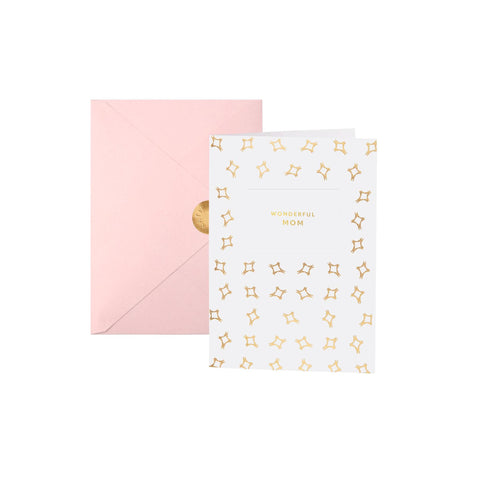 Wonderful Mom Card