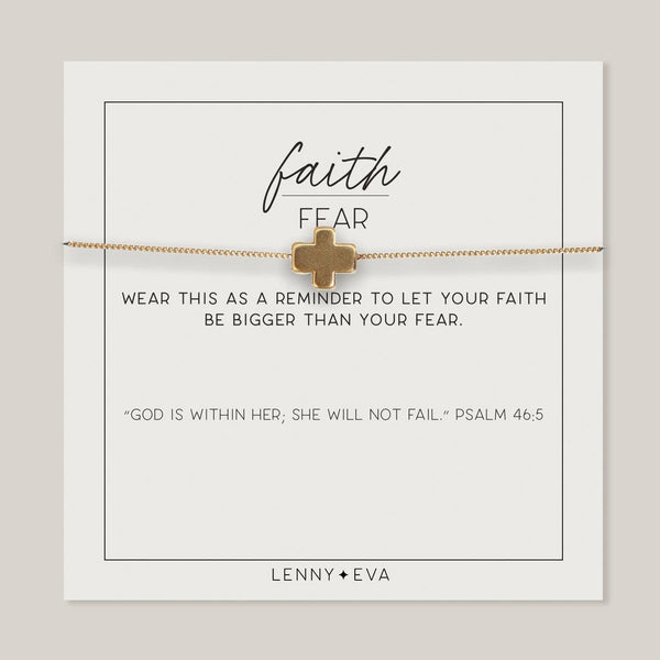 Faith Over Fear Necklace