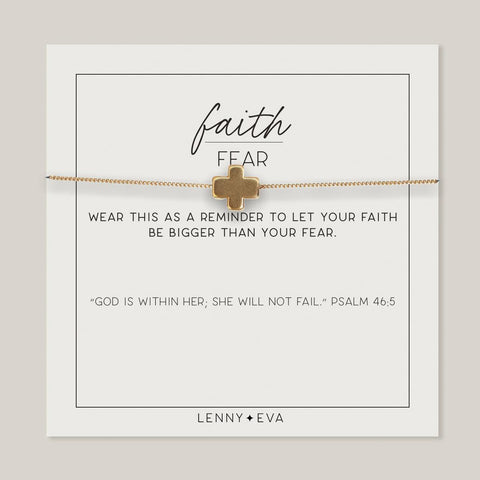 Faith Over Fear Necklace