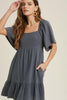 Deep Mini Dress
