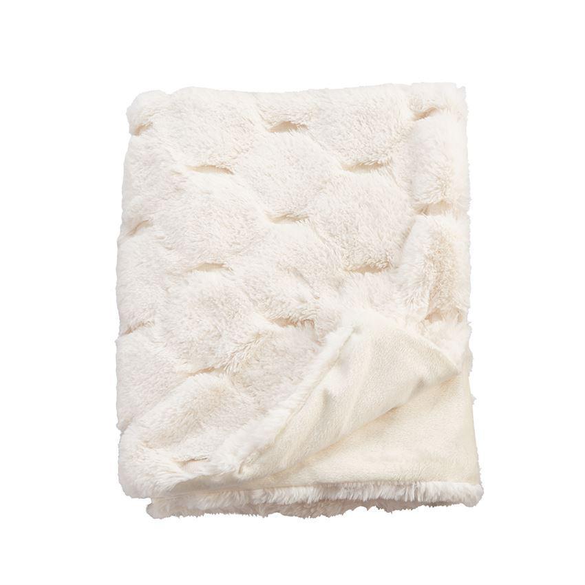 Fur Honeycomb Blanket