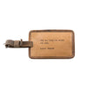 Leather Luggage Tag