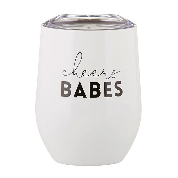 Cheers Babes Wine Tumbler