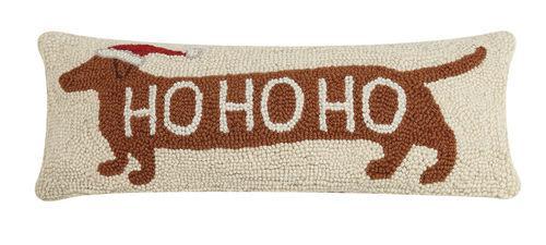 Ho Ho Ho Dachshund Pillow