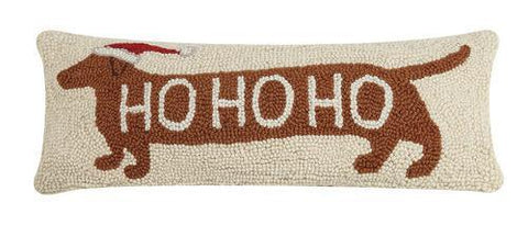 Ho Ho Ho Dachshund Pillow