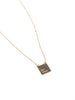 Be Still Square Necklace