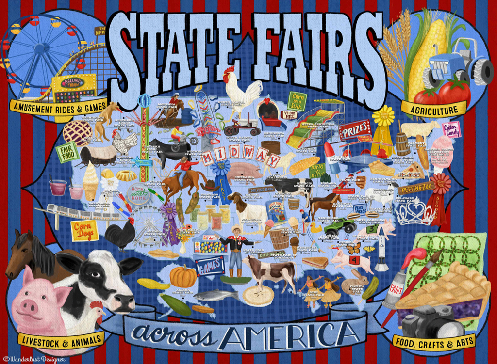 State Fairs Across America Puzzle