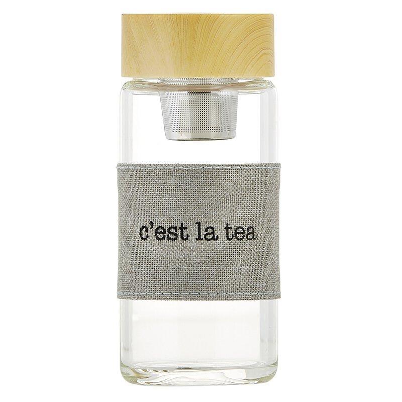 C'est La Tea Glass Bottle Tea Infuser