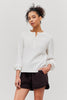 Gauze Ruffle Blouse