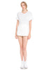 White Ruffle Sleeve Top
