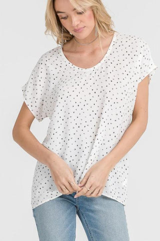 Basic Kimono Dot Top