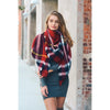 Classic Plaid Blanket Scarf