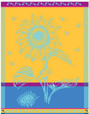 Wild Sunflower Towel