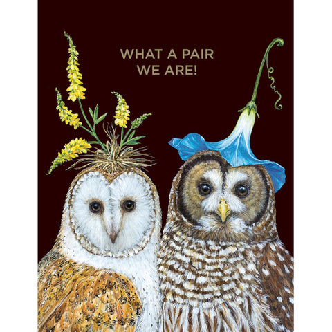 Pair of Owls Card