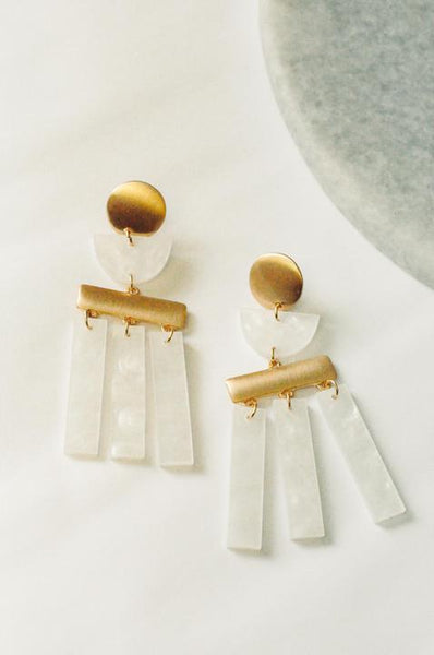 Sasha Shell Party Earring