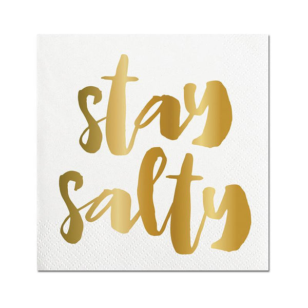 Stay Salty Cocktail Napkin