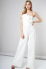 White Wed Jumpsuit