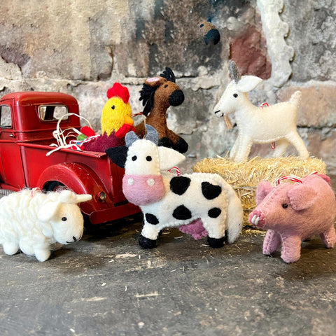 Farm Animal Ornament