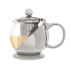 Shelby Wrapped Stainless Steel Teapot & Infuser