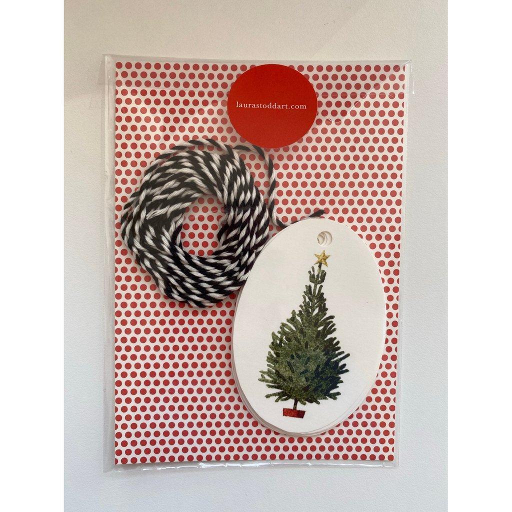 Christmas Trees Gift Tags