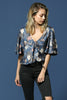 Floral Flutter Top