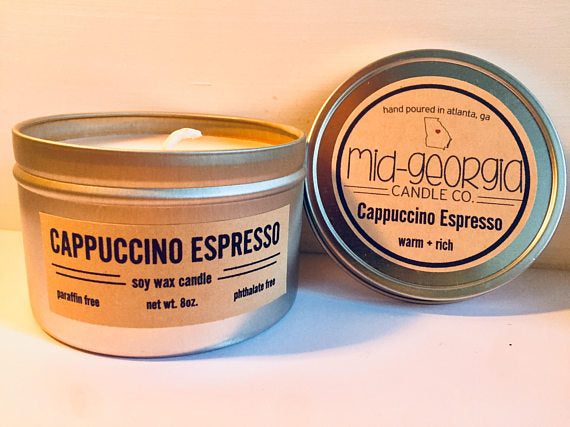 Cappuccino Espresso Candle