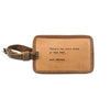 Leather Luggage Tag