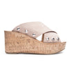 Oahu Suede Wedge Heel Sandal