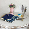 Quill Peacock Pen & Stand Set