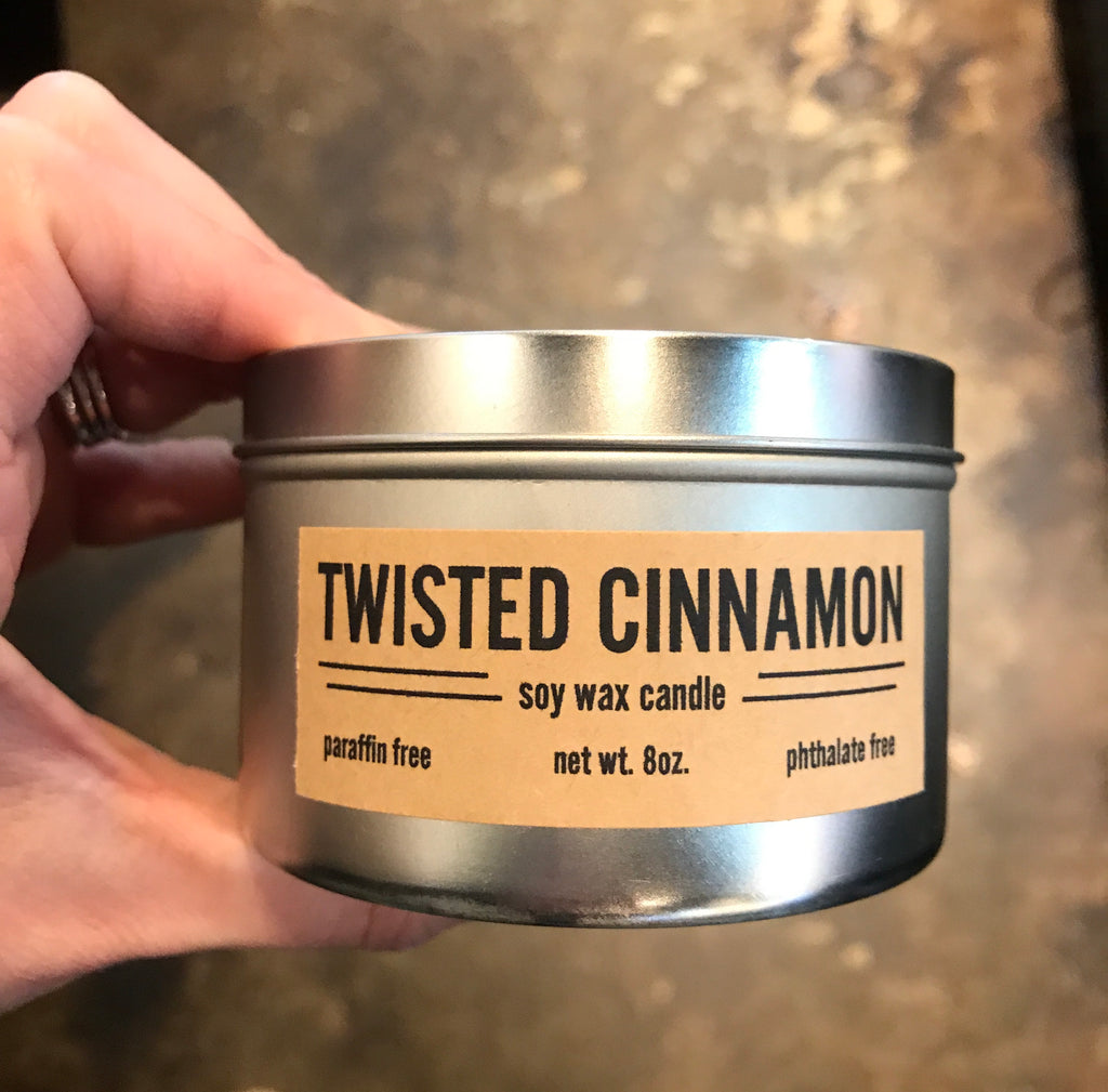 Twisted Cinnamon Candle
